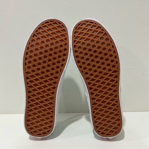 Vans Teal and White Checkered Sneakers - Picture 7 of 8